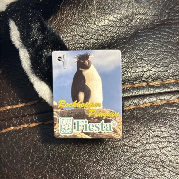 Fiesta Rock Hopper Penguin Plush Realistic Stuffed Animal NEW - Picture 2 of 6